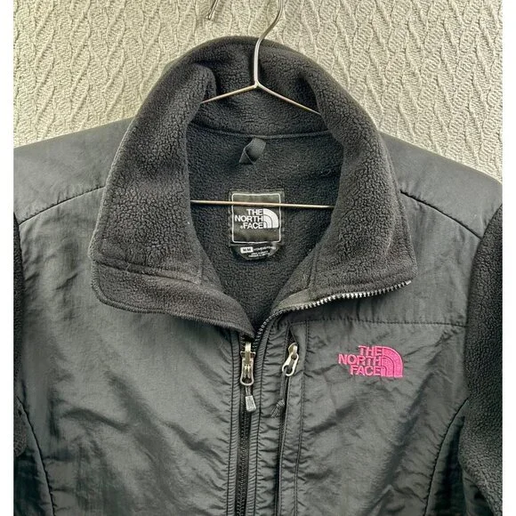 The North Face Polartec Fleece Jacket Women’s XS Pink Ribbon Breast Cancer MED - Picture 2 of 9
